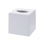 White Cube Tissue Box Cover